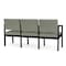 Lesro Lenox 3 Seat Tandem Seating W/ No Center Arms, 64.5 in W 24.5 in L 32 in H LS3101 - alternate 2
